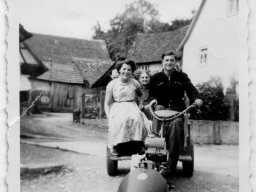 ausfahrt mit dem agria